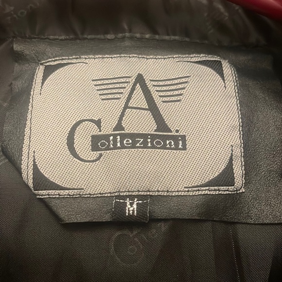 A Collezioni Authentic Leather Jacket. Brand New. - Picture 7 of 16
